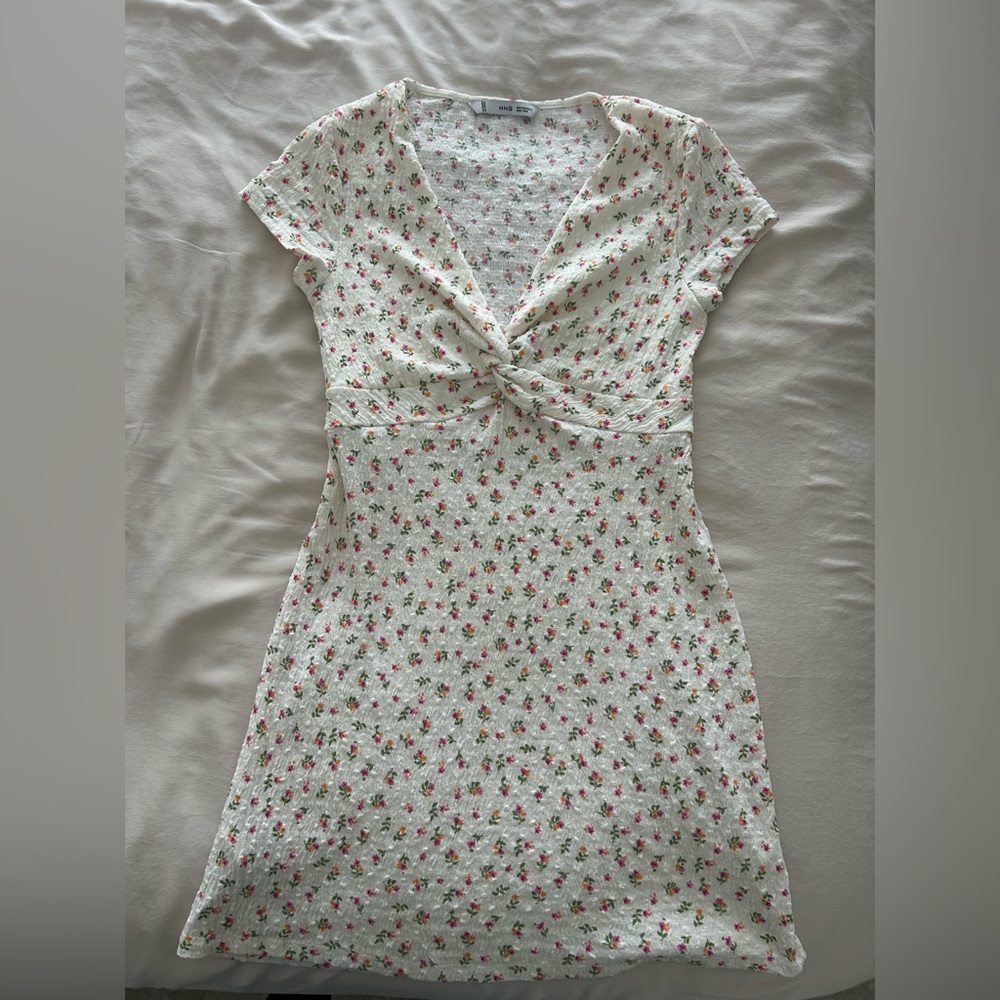 Mango - Floral Mini Dress